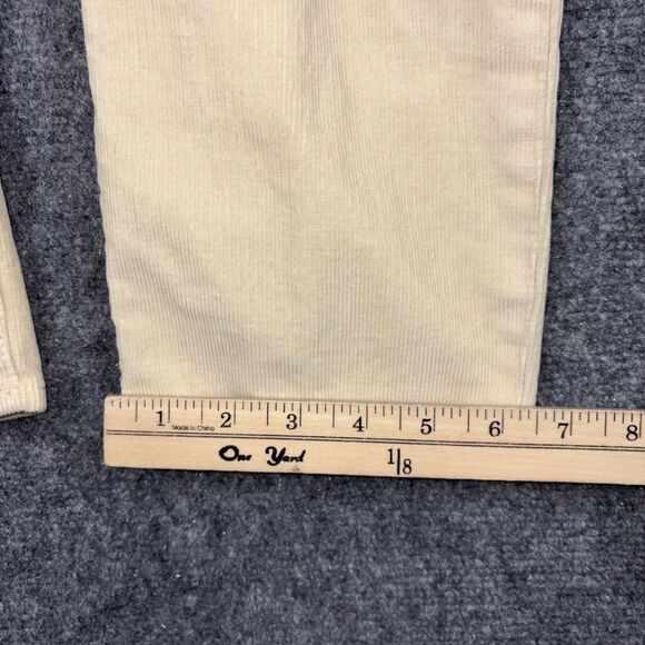 J.Crew Pants Womens Size 28 Butter Yellow Corduroy Straight - Picture 8 of 10